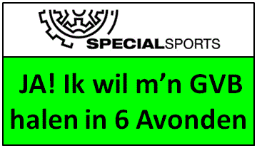 JA! Ik wil m'n GVB in 6 avonden halen.