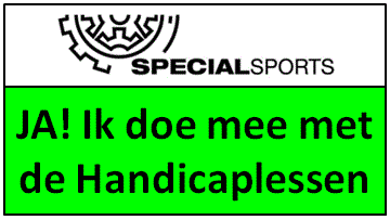 Ja ik doe mee met de handicaplessen